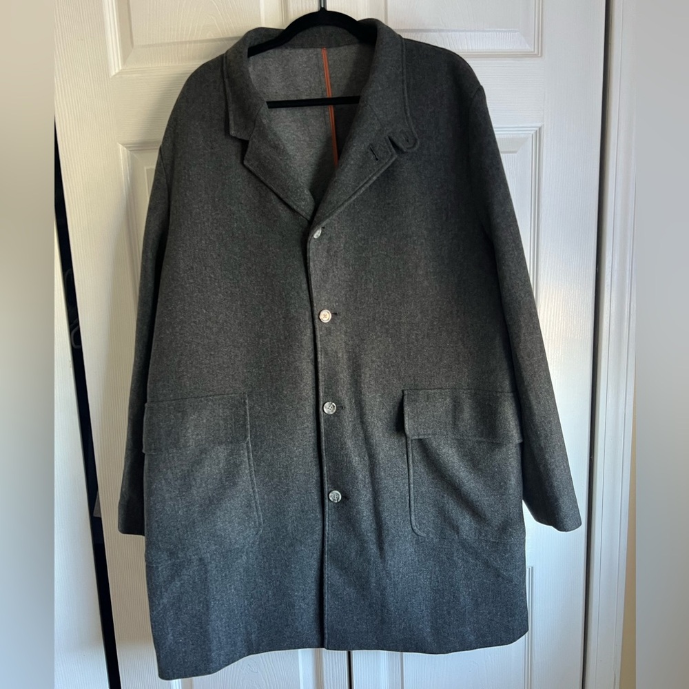 Alfani Mens Dark Grey XXL Pea Coat!